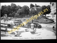 Guernica - Parque (detalle) y Paseo de la Unión