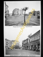Guernica - Plaza la Estación. Calles Estación y Adolfo Urioste