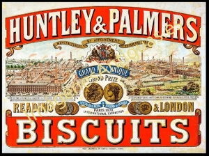 HUNTLEY & PALMERS BISCUITS - LONDON