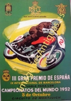 III GRAN PREMIO DE ESPAÑA 1952 CIRCUITO DE MONTJUICH