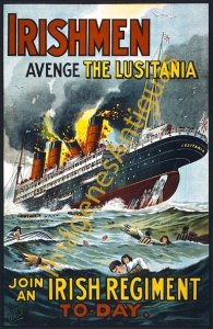 IRISHMEN AVENGE THE LUSITANIA