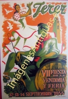 JEREZ VII FIESTA DE LA VENDIMIA Y FERIA 1954
