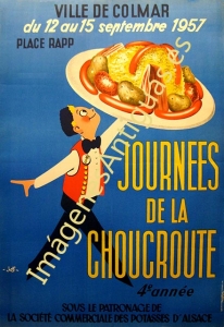 JOURNEES DE LACHOUCROUTE, VILLE DE COÑMAR 1957