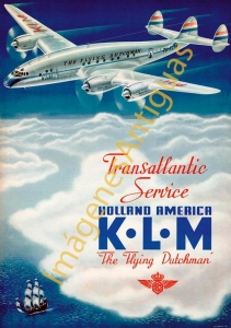 KLM - TRANSATLANTIC SERVICE HOLLAND AMERICA