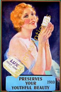 LUX TOILET SOAP PRESERVES YOUR YOUTHFULL BEAUTY 1910