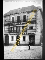 Lequeitio - Casa del Sr. Algorta y plazuela de Gamarra