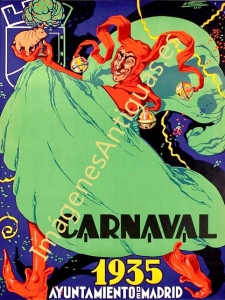 MADRID CARNAVAL AÑO 1935