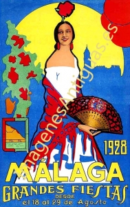MALAGA - GRANDES FIESTAS 1928
