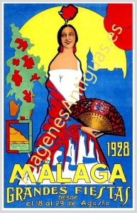 MALAGA - GRANDES FIESTAS 1928