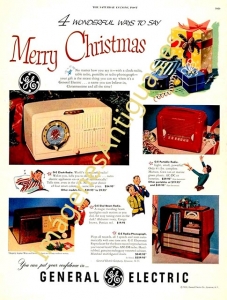 MERRY CHRISTMAS GENERAL ELECTRIC