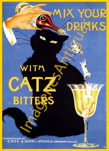 MIX YOUR DRINKS WITH CATZ BITTERS
