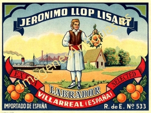 NARANJAS LABRADOR JERONIMO LLOP LISART - VILLARREAL - CASTELLÓN
