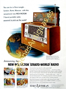 NEW RCA VICTOR - STRATO-WORLD RADIO