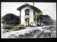 Neguri - Estación de Neguri en el año 1897