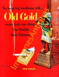 OLD GOLD THE WORLD'S BEST TOBACCO