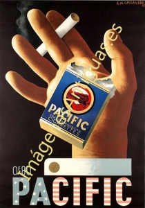 PACIFIC TOASTED AMERICAN CIGARETTES