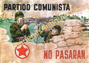 PARTIDO COMUNISTA - NO PASARAN
