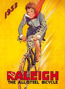 RALEIGH THE ALL-STELL BICYCLE 1932