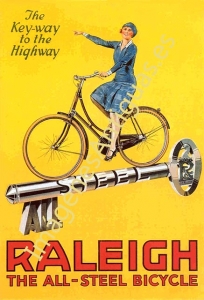RALEIGH THE ALL-STELL BICYCLE