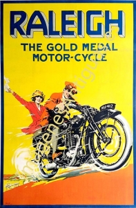 RALEIGH THE GOLD MEDAL MOTOR-CYCLE
