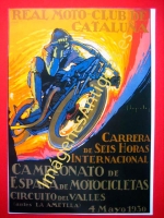 REAL MOTO-CLUB CATALUÑA, CARRERA DE SEIS HORAS 1930