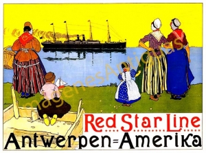 RED STAR LINE ANTWERPEN=AMERIKA