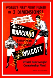 ROCKY MARCIANO - JOE WALCOTT