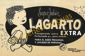 SUPER JABÓN LAGARTO - LIZARITURRY Y RELOZA S.A. - SAN SEBASTIAN