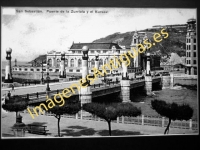 San Sebastián - Puente de la Zurriola y el Kursaal