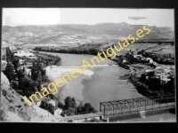 Sangüesa - Río Aragón y puente sobre el mismo