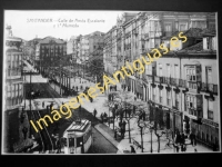 Santander - Calle de Amós Escalante y 1ª Alameda