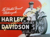 THE WORLD´S FINEST MOTORCYCLE... HARLEY DAVIDSON