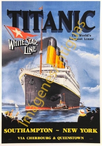 TITANIC - SOUTHAMPTON-NEW YORK
