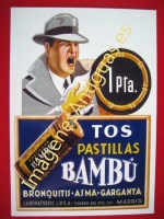 TOS PASTILLAS BAMBU - BRONQUITIS-ASMA-GARGANTA - MADRID