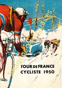 TOUR DE FRANCE CYCLISTE 1950