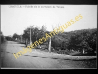 Urquiola - Subida de la carretera de Vitoria