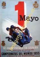 VI GRAN PREMIO DE ESPAÑA 1955 CIRCUITO DE MONTJUICH