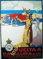 VUELTA A CATALUÑA IV AÑO PRUEBA DE REGULARIDAD Y TURISMO 1920
