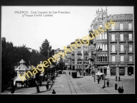 Valencia - Calle Sagrario San Francisco y Parque Emilio Castelar