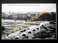 Valencia - Vista panorámica del Puente del Real y los Viveros