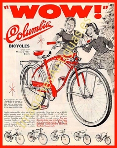 WOW! COLUMBIA BICYCLES
