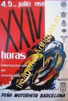 XXIV HORAS INTERNACIONALES DE MONTJUIT 1959