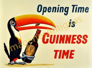 OPENING TIME IS GUINNESS TIME
